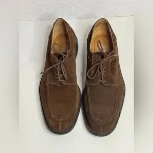 Bruno Magli Marcello Suede Oxfords Leather Dress Shoes Brown Mens 9.5 M Italy Bruno Magli | Shoes | Bruno Magli Marcello Suede Oxfords  main image 3